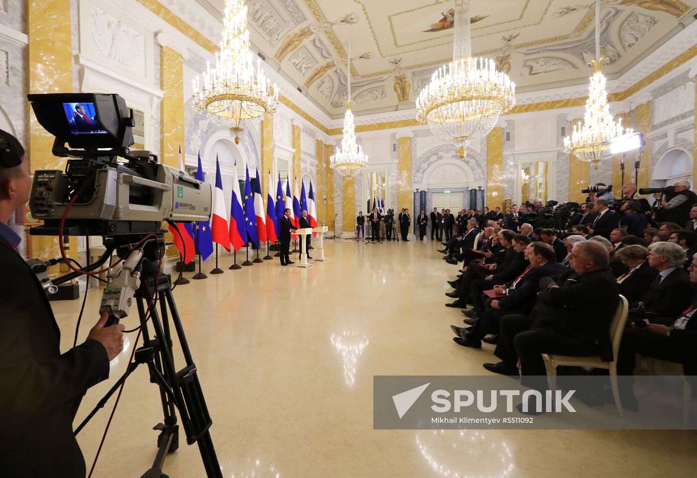 President Putin attends 2018 St. Petersburg International Economic Forum