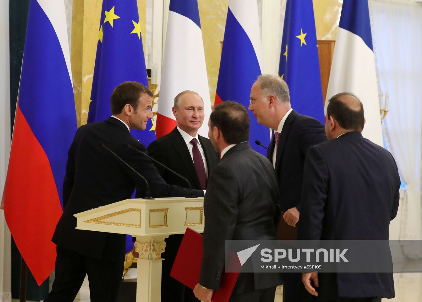 President Putin attends 2018 St. Petersburg International Economic Forum