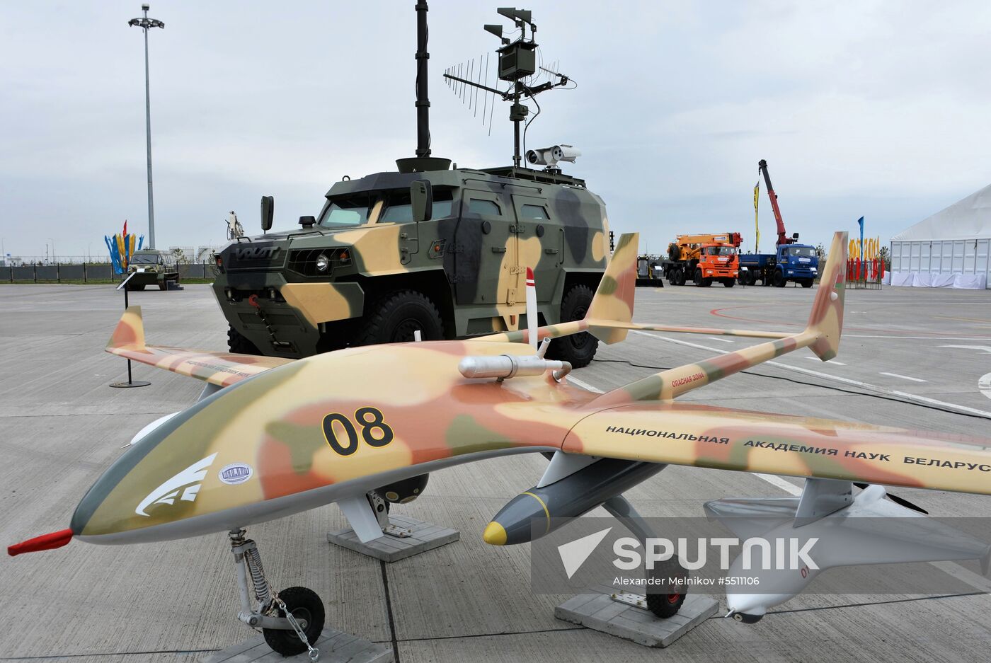 KADEX 2018 international weapons exhibition in Astana