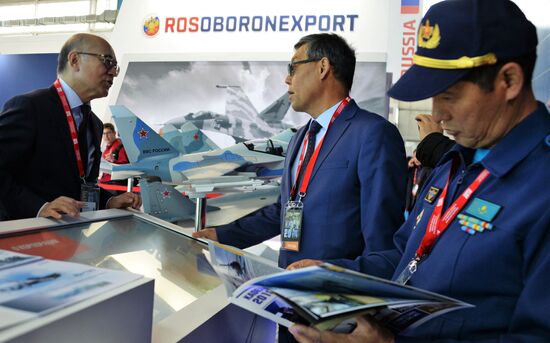 KADEX 2018 international weapons exhibition in Astana