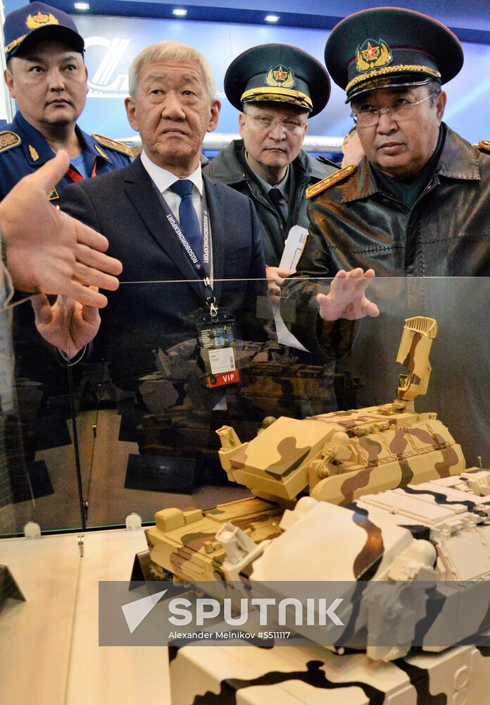 KADEX 2018 international weapons exhibition in Astana