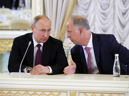 President Putin attends 2018 St. Petersburg International Economic Forum