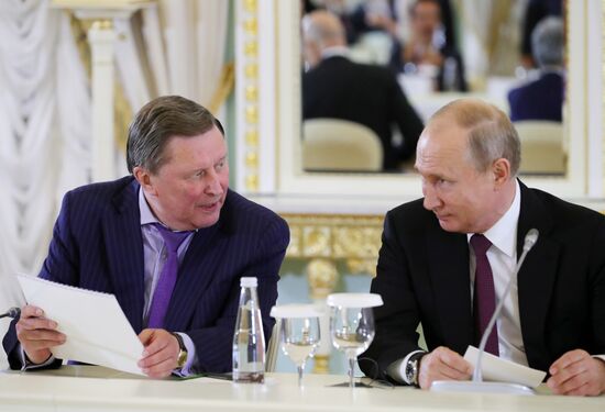 President Putin attends 2018 St. Petersburg International Economic Forum