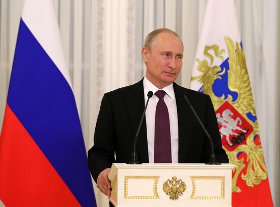 President Putin attends 2018 St. Petersburg International Economic Forum