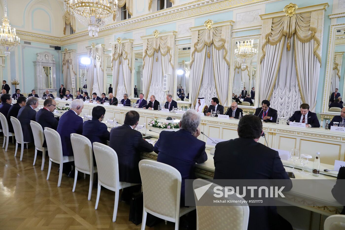 President Putin attends 2018 St. Petersburg International Economic Forum