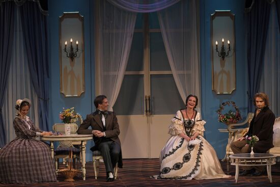 Father and Sons premiered on Gorky Moscow Art Theaters' main stage