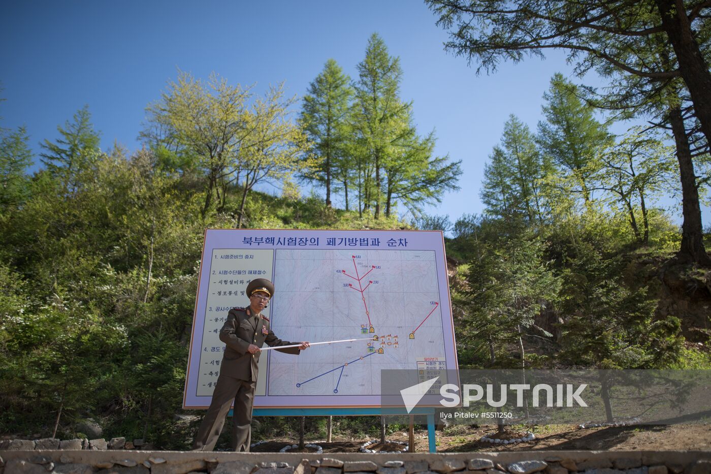 Punggye-ri nuclear test site in North Korea demolished
