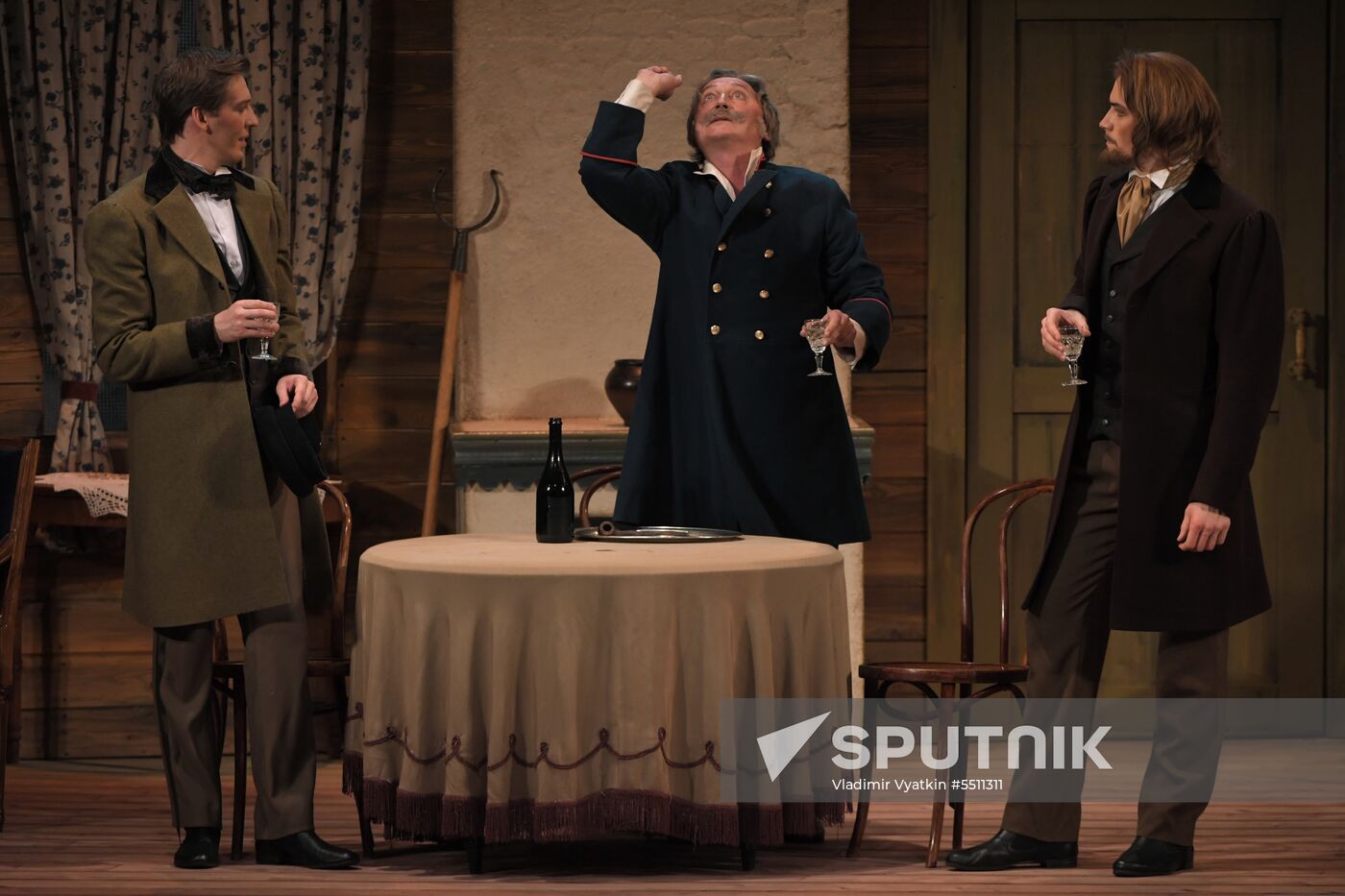 Father and Sons premiered on Gorky Moscow Art Theaters' main stage