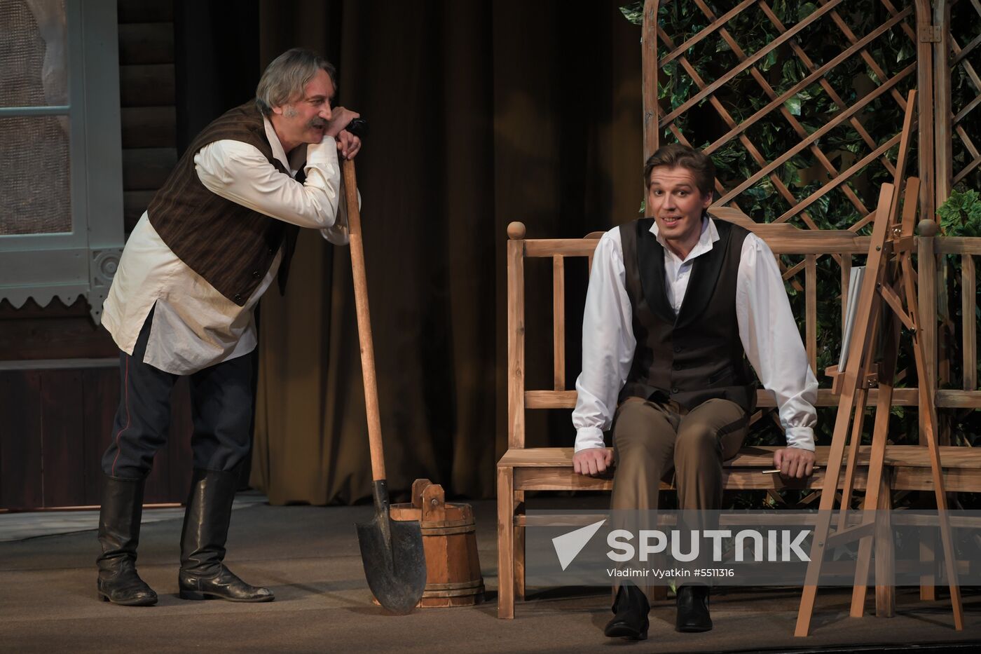 Father and Sons premiered on Gorky Moscow Art Theaters' main stage