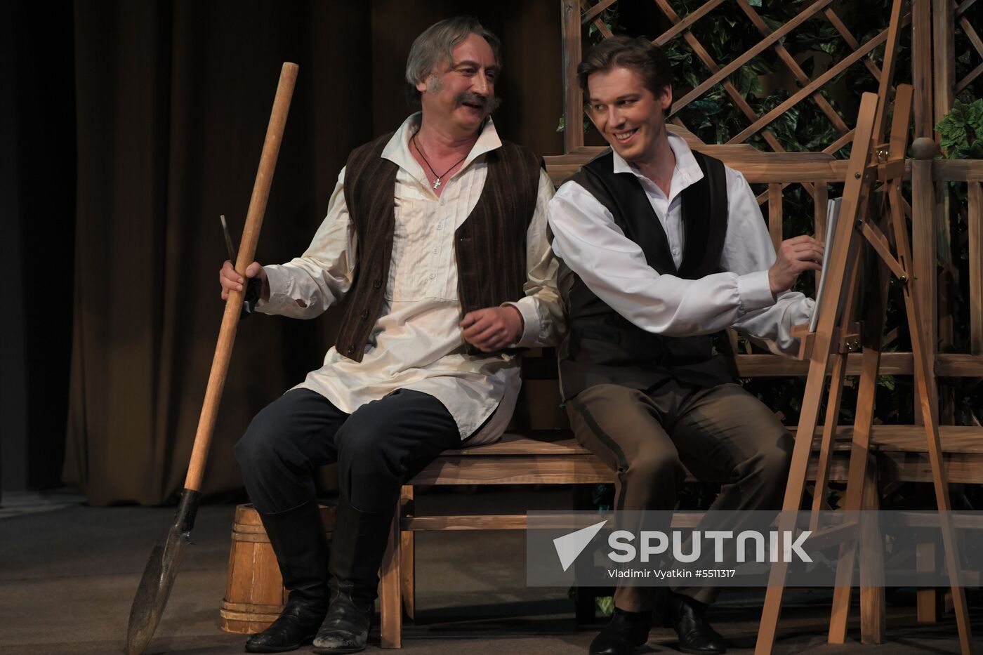 Father and Sons premiered on Gorky Moscow Art Theaters' main stage