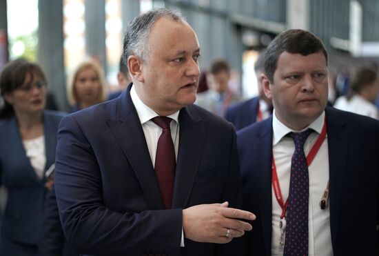 St. Petersburg International Economic Forum. Day two