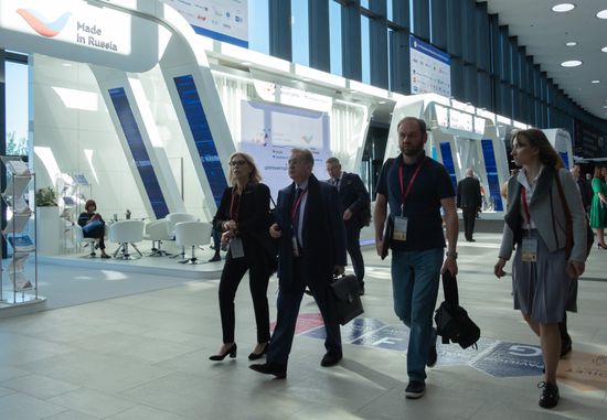 St. Petersburg International Economic Forum. Day two