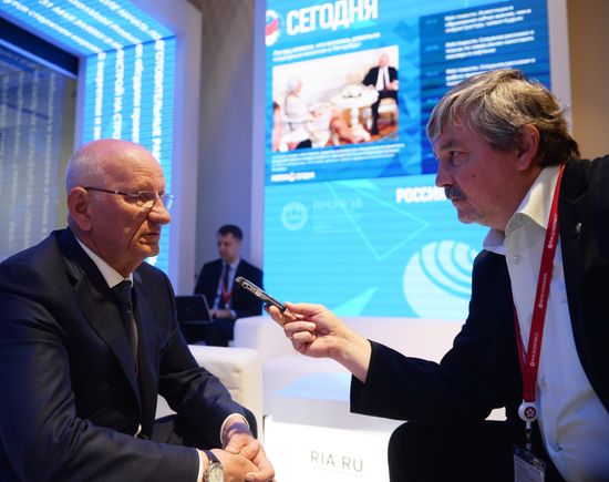 St. Petersburg International Economic Forum. Day two