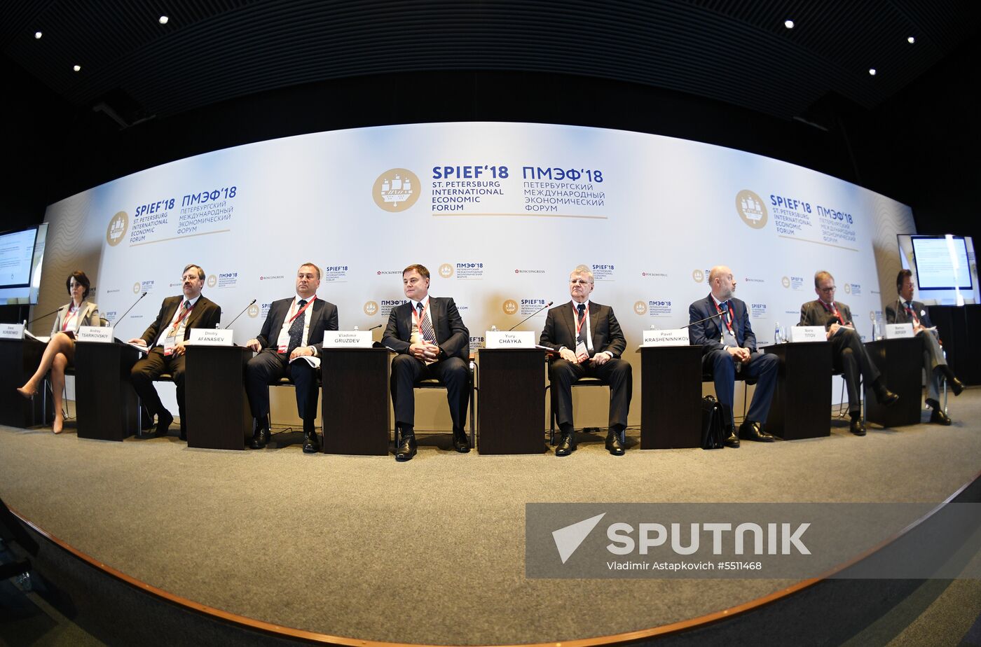 St. Petersburg International Economic Forum. Day two