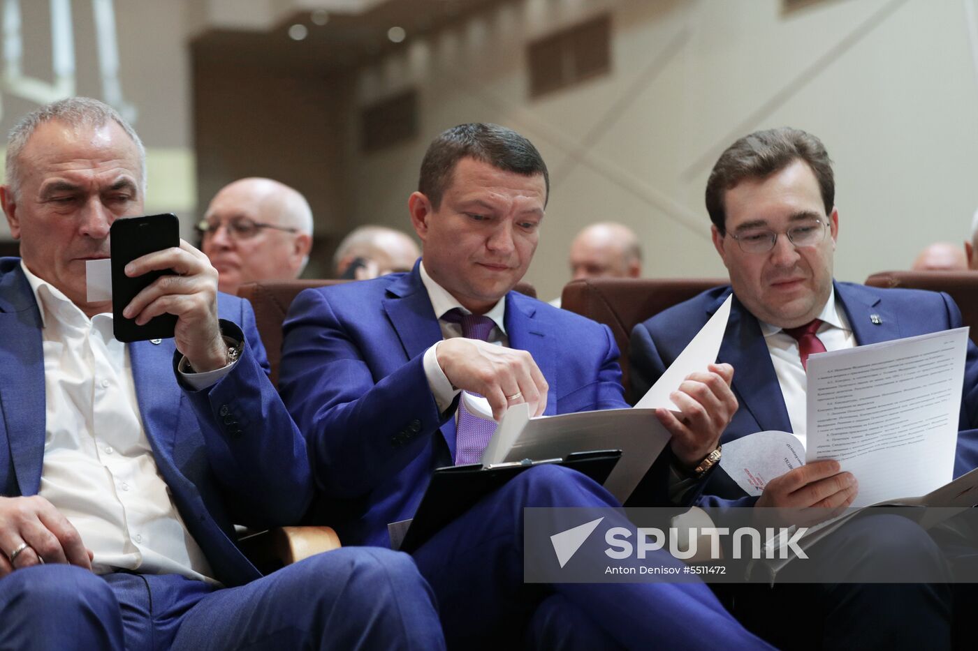 Russian Speed Skaters Union holds report and election congress