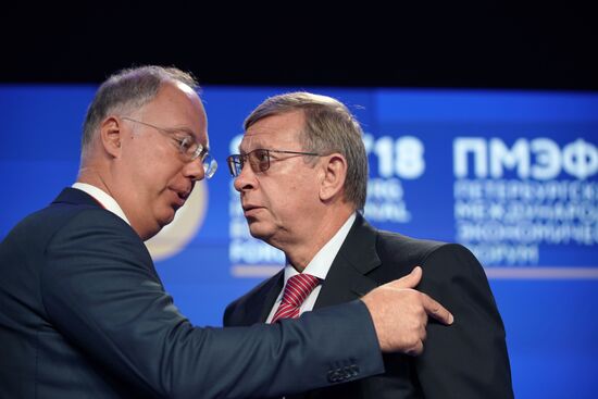 St. Petersburg International Economic Forum. Day two