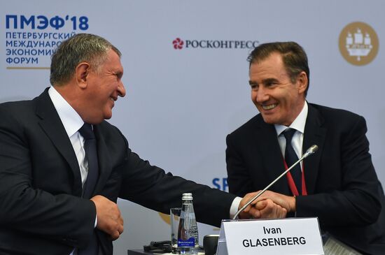 St. Petersburg International Economic Forum. Day two