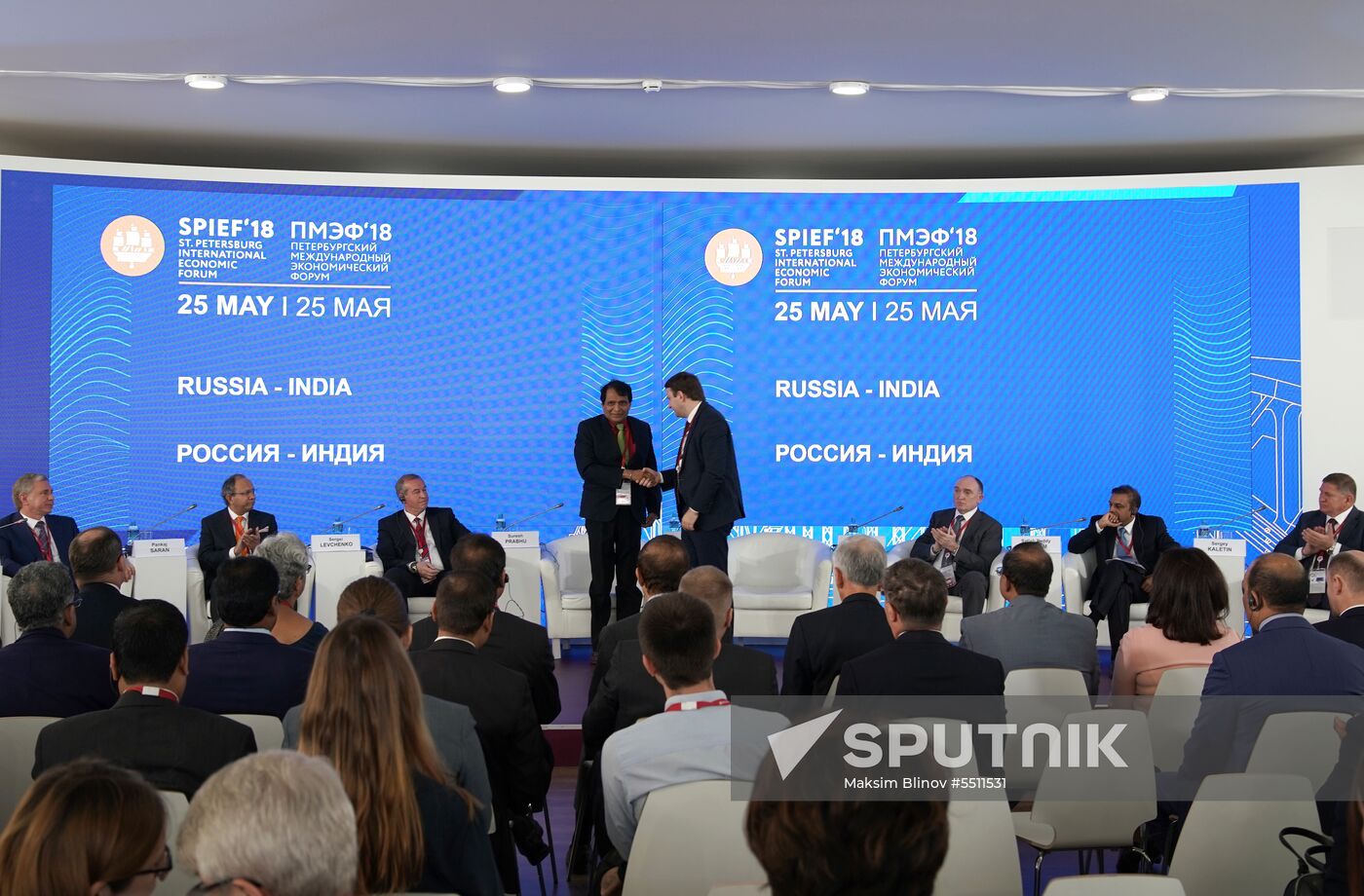 St. Petersburg International Economic Forum. Day two
