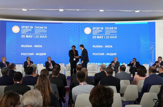 St. Petersburg International Economic Forum. Day two