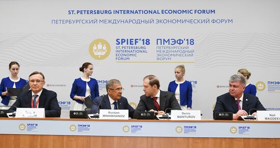 St. Petersburg International Economic Forum. Day two