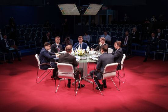 St. Petersburg International Economic Forum. Day two