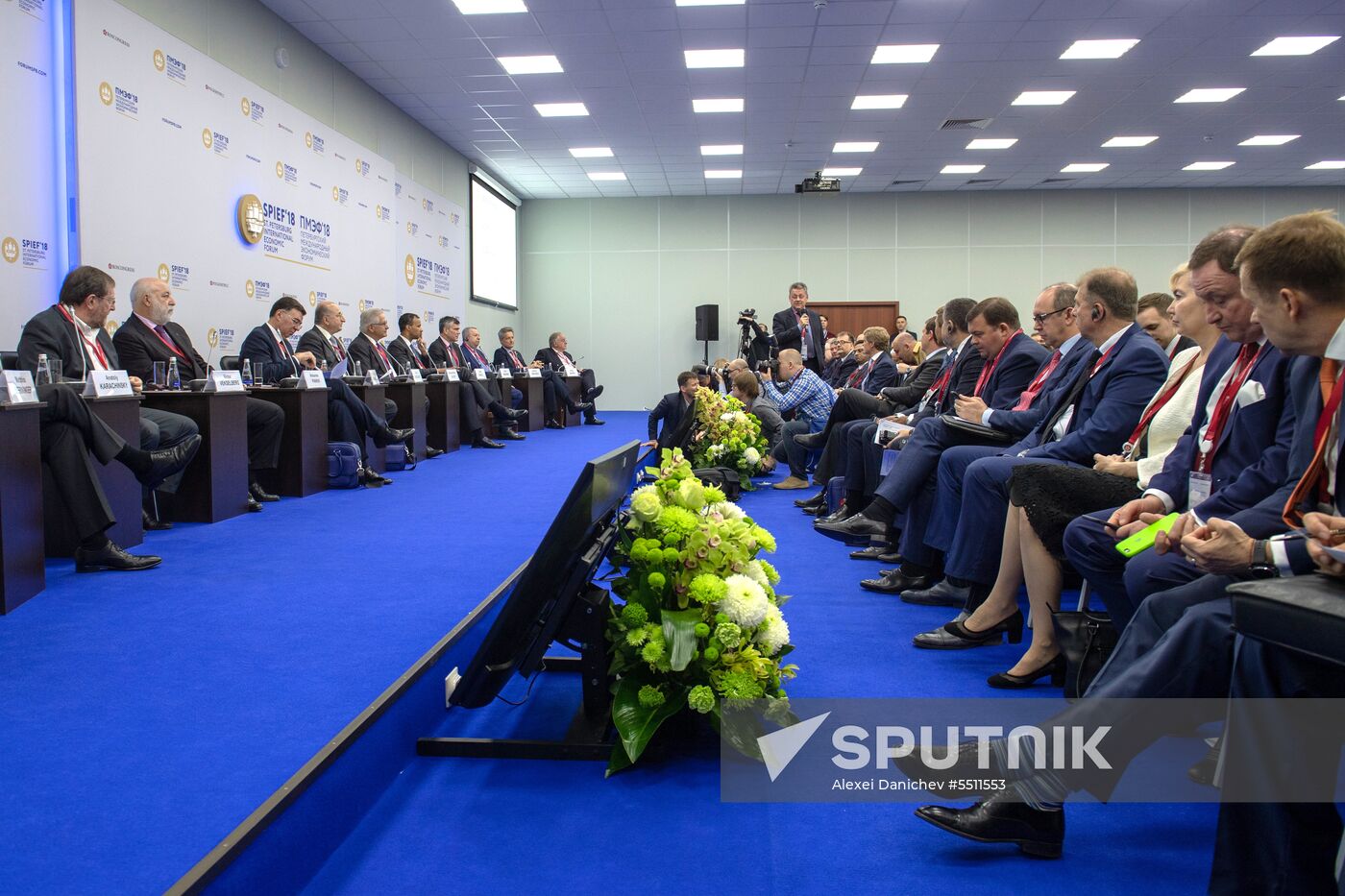 St. Petersburg International Economic Forum. Day two