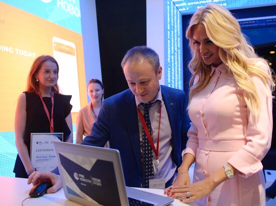 St. Petersburg International Economic Forum. Day two