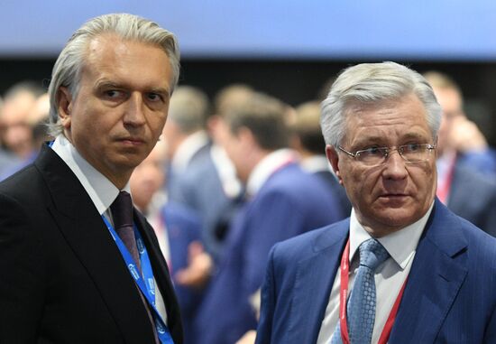 St. Petersburg International Economic Forum. Day two