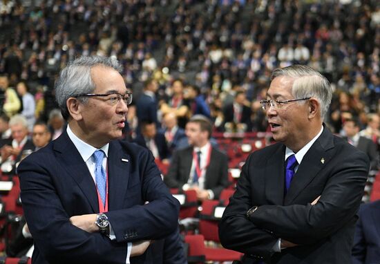 St. Petersburg International Economic Forum. Day two
