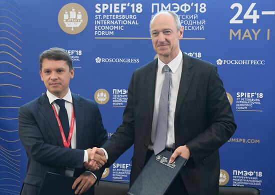 St. Petersburg International Economic Forum. Day two