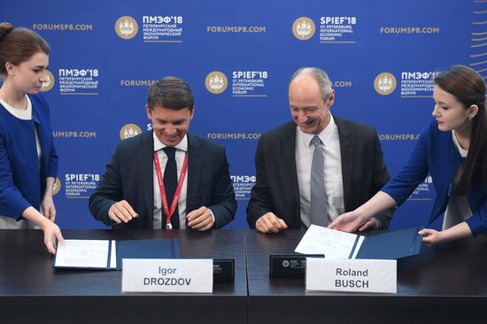 St. Petersburg International Economic Forum. Day two