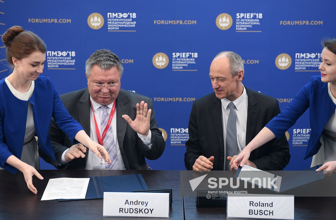 St. Petersburg International Economic Forum. Day two