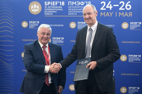 St. Petersburg International Economic Forum. Day two