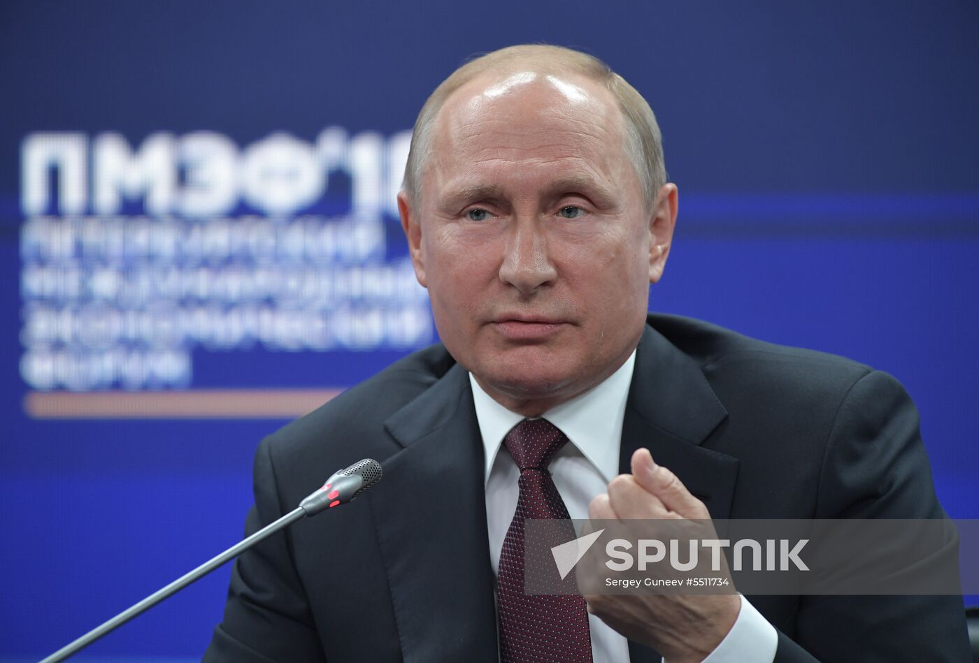 President Putin attends 2018 St. Petersburg International Economic Forum