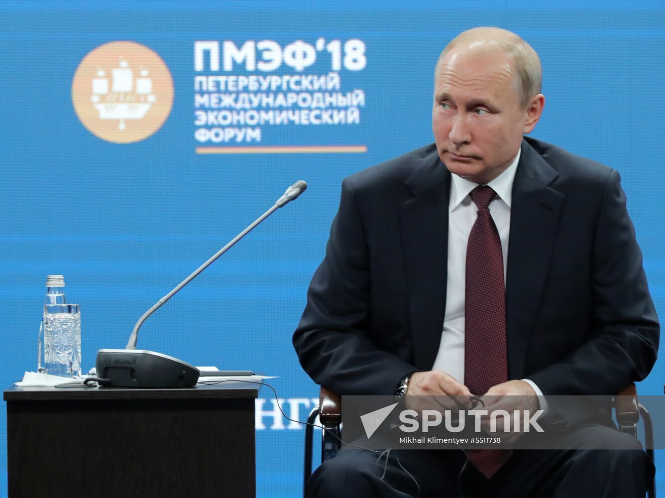 President Putin attends 2018 St. Petersburg International Economic Forum