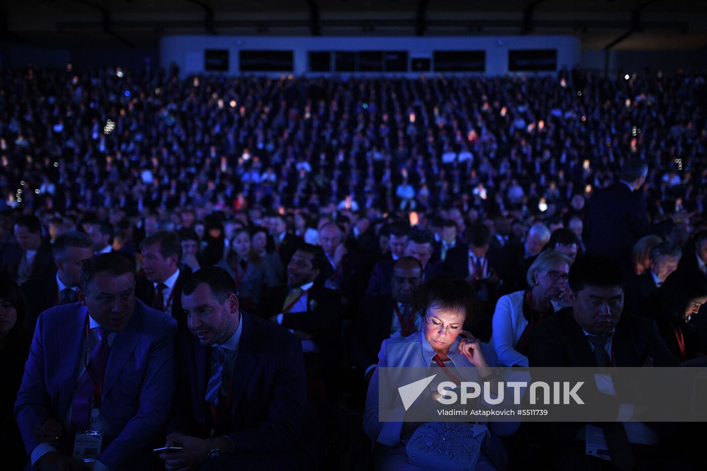 St. Petersburg International Economic Forum. Day two