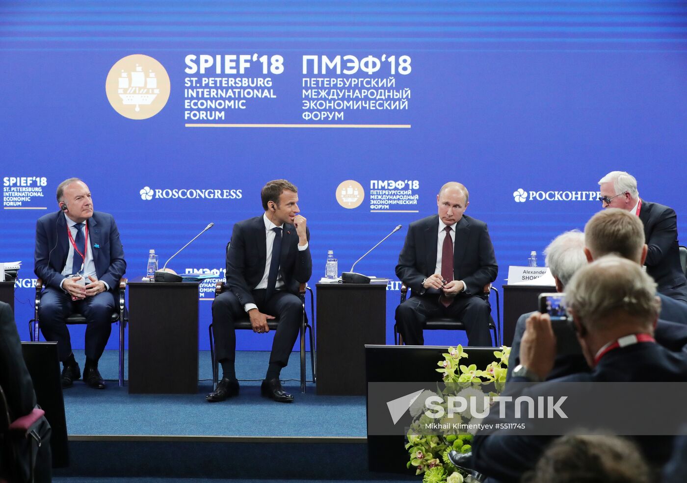 President Putin attends 2018 St. Petersburg International Economic Forum