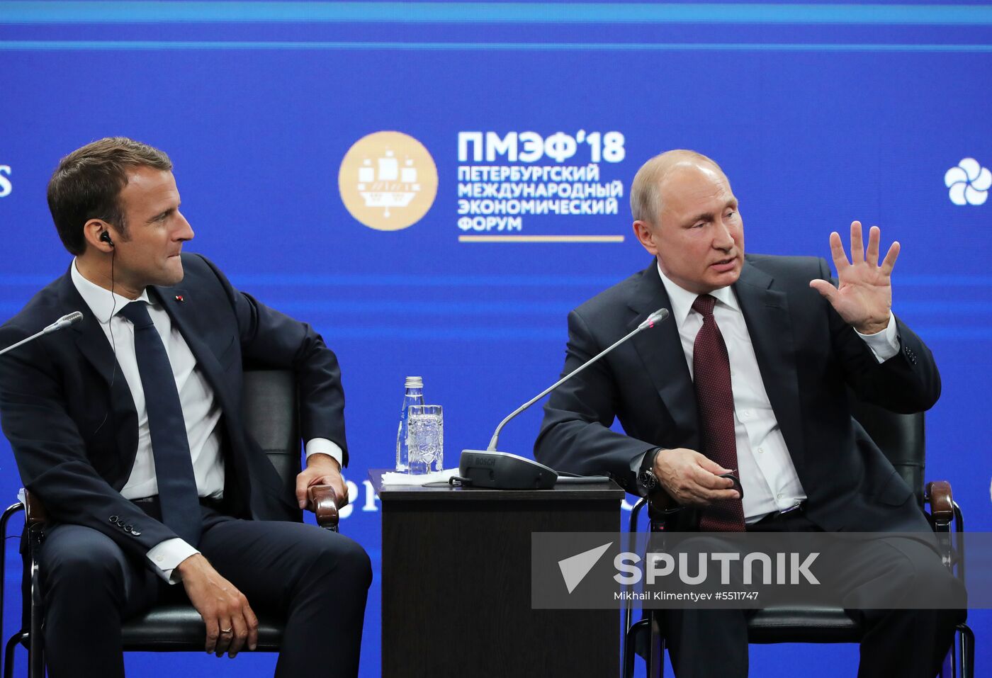 President Putin attends 2018 St. Petersburg International Economic Forum