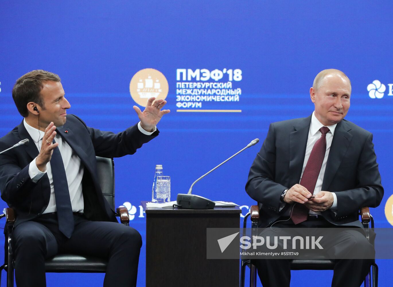 President Putin attends 2018 St. Petersburg International Economic Forum