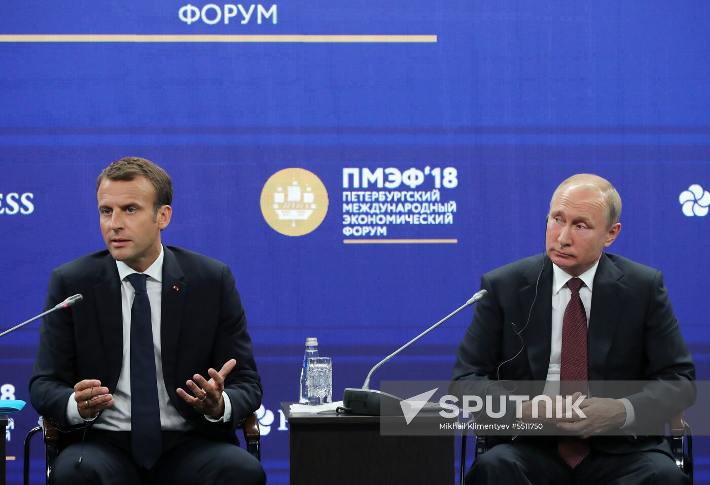 President Putin attends 2018 St. Petersburg International Economic Forum