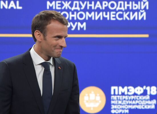 President Putin attends 2018 St. Petersburg International Economic Forum