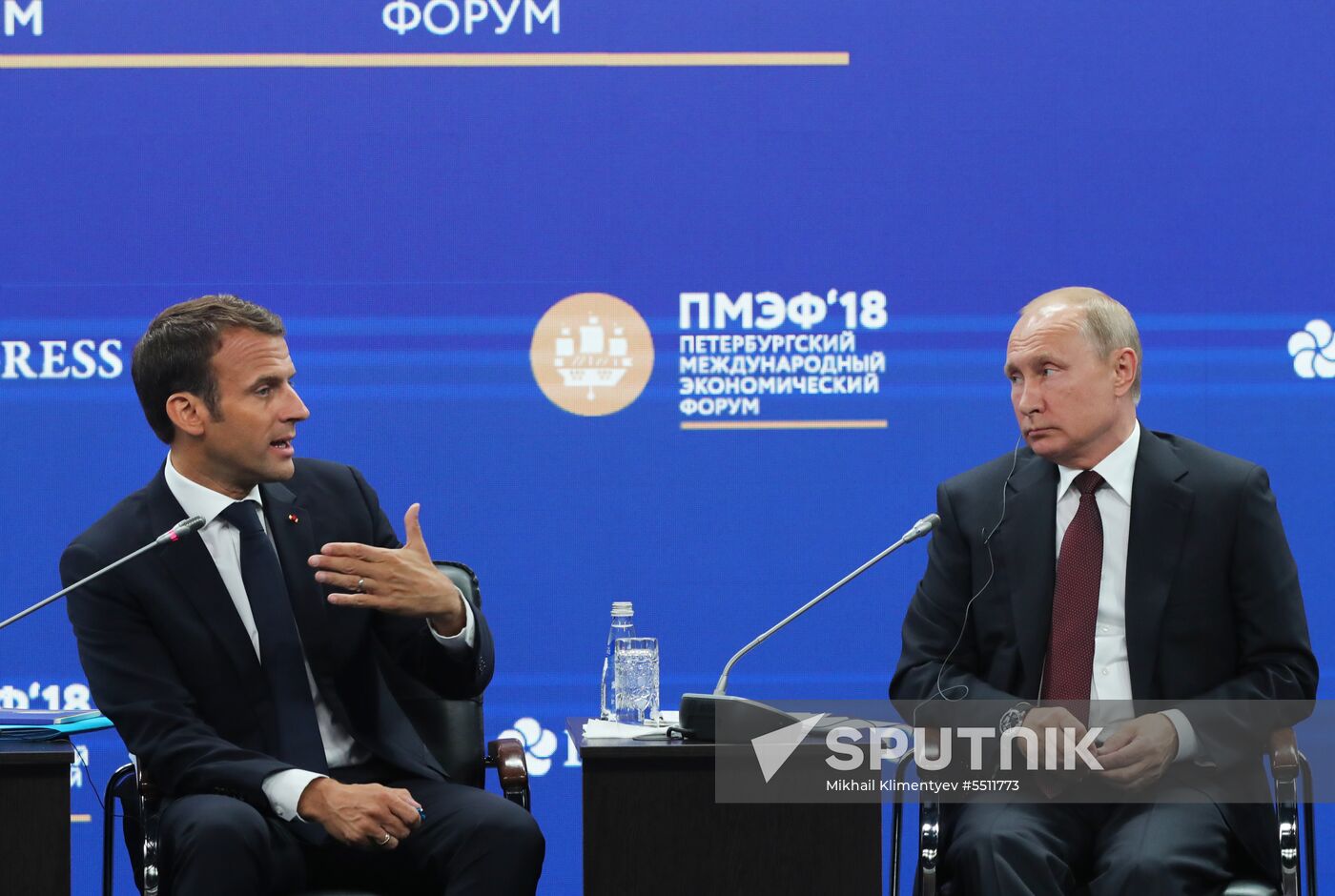 President Putin attends 2018 St. Petersburg International Economic Forum