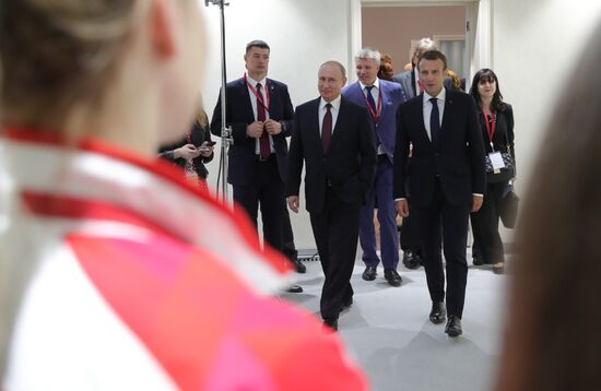 President Putin attends 2018 St. Petersburg International Economic Forum