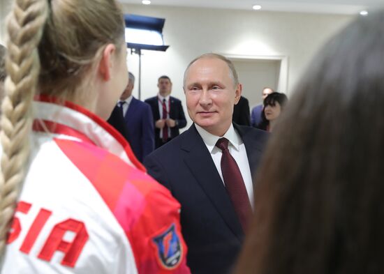 President Putin attends 2018 St. Petersburg International Economic Forum