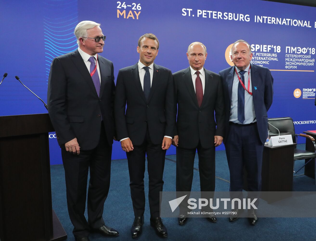 President Putin attends 2018 St. Petersburg International Economic Forum