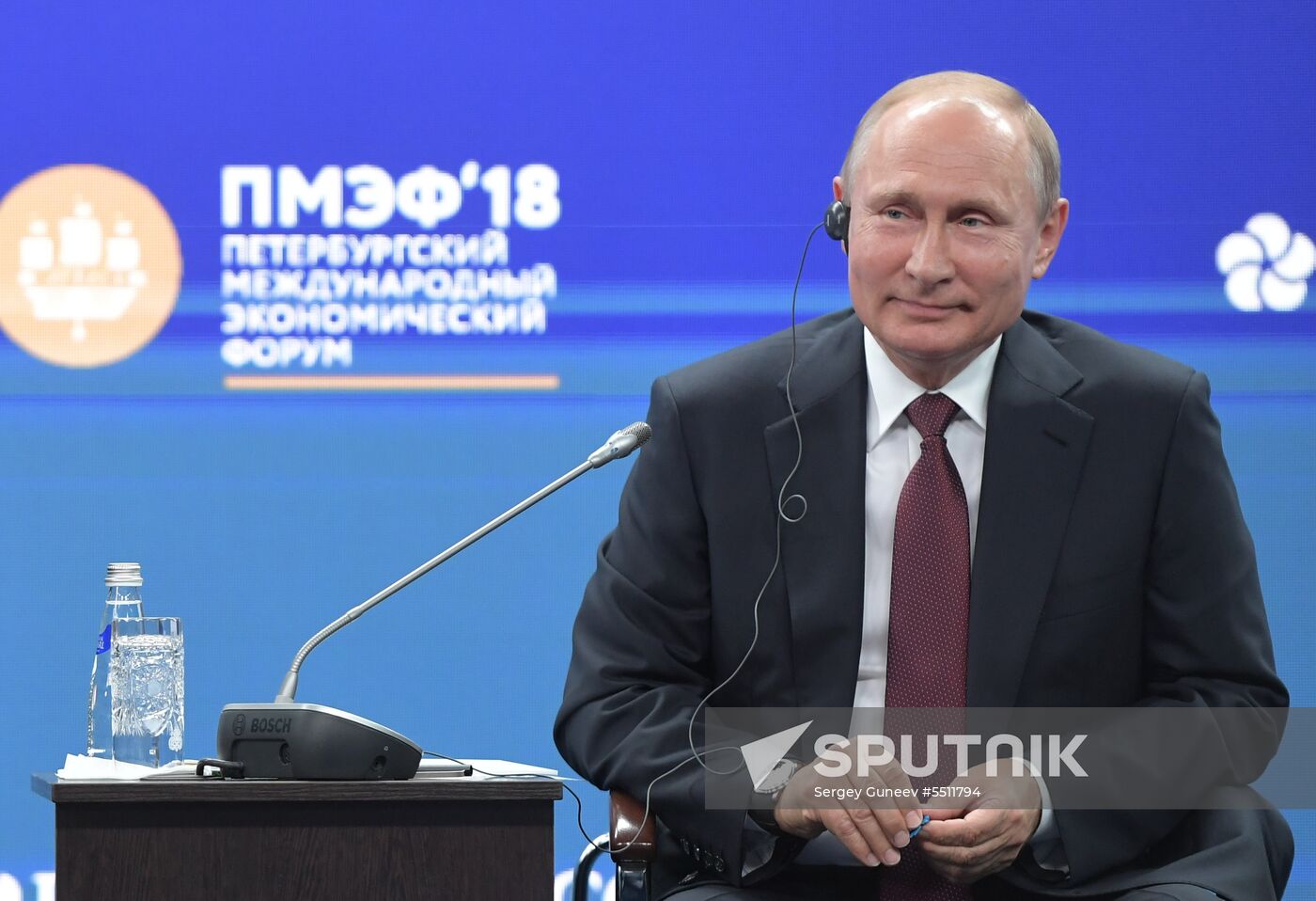 President Putin attends 2018 St. Petersburg International Economic Forum