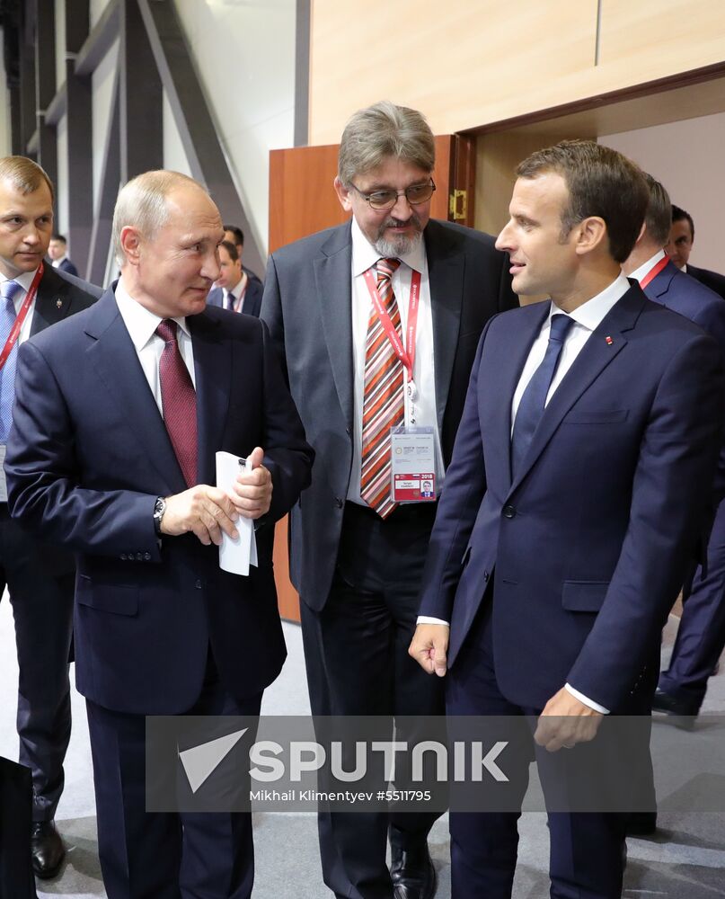 President Putin attends 2018 St. Petersburg International Economic Forum