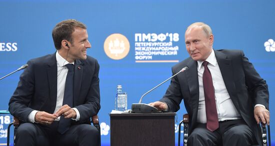 President Putin attends 2018 St. Petersburg International Economic Forum