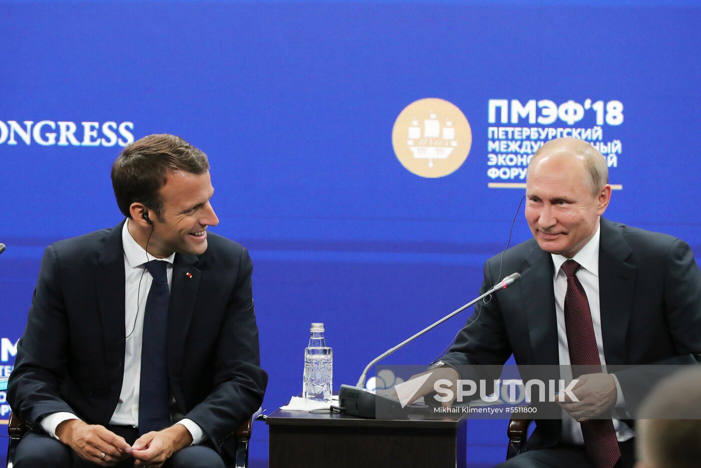 President Putin attends 2018 St. Petersburg International Economic Forum