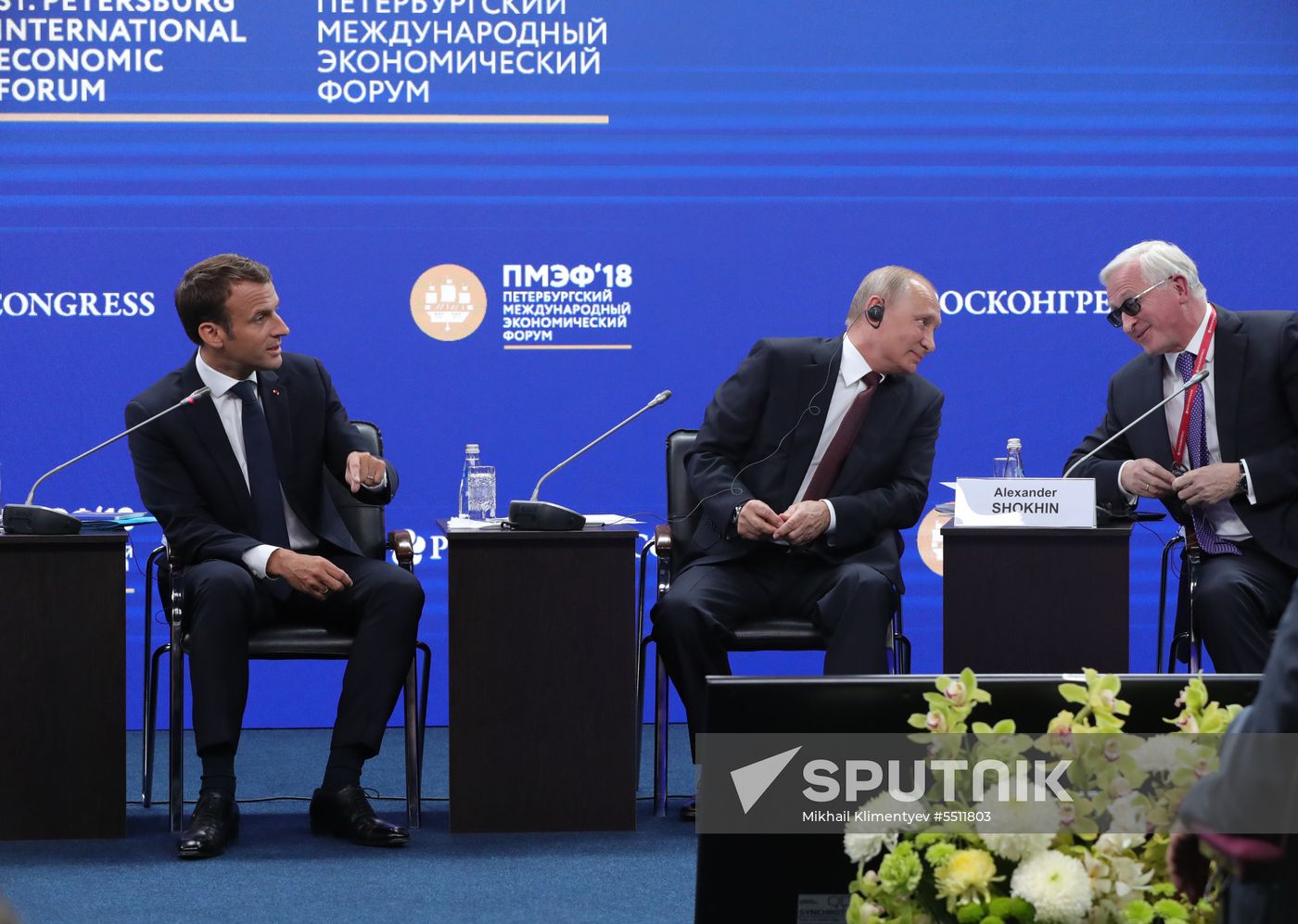President Putin attends 2018 St. Petersburg International Economic Forum